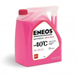 Жидкость охлаждающая ENEOS Antifreeze Ultra Cool -40°C,  5л.