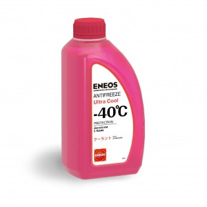 Жидкость охлаждающая ENEOS Antifreeze Ultra Cool -40°C,  1л.