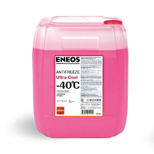 Жидкость охлаждающая ENEOS Antifreeze Ultra Cool -40°C,  10л.