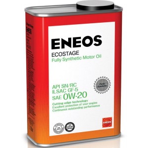 0W-20 SN ENEOS ECOSTAGE (0.94л.)
